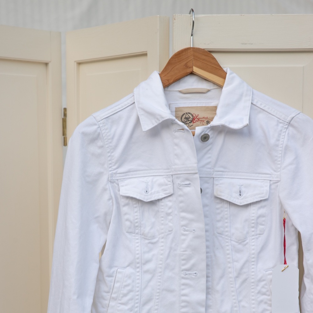 Gap White Denim Jacket - image 2